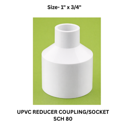 Ajay Greenline Upvc Reducer Coupling / Socket Sch 80 - 25 mm x20 mm