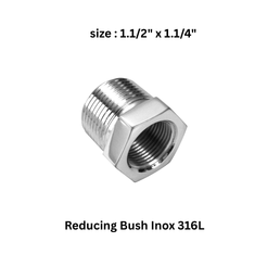 EQOfluids - Reducing Bush Inox 316L 1.1/2"x1.1/4"