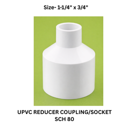 Ajay Greenline Upvc Reducer Coupling / Socket Sch 80 32 mm x20 mm