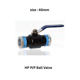 EQOfluids - HP P/P Ball Valve 40 mm