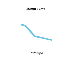 EQOfluids - "S" Pipe 20 x 1mt