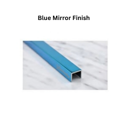 Infinity U-Profile SS Decorative profiles Blue Mirror Finish