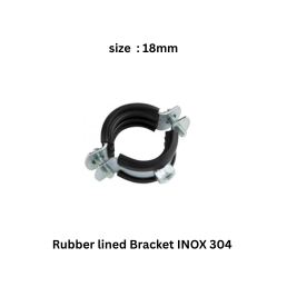 EQOfluids -Rubber lined Bracket
INOX 304 18 mm
