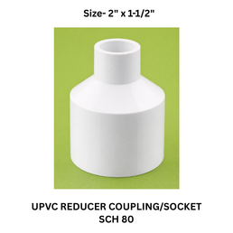 Ajay Greenline Upvc Reducer Coupling / Socket Sch 80 - 50 mm x40 mm