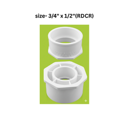 Ajay GreenlineUpvc Reducer Bushing Sch 80 - 20 mmx 15 mm