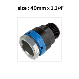 EQOair - Male Adaptor 40 mm x1.1/4"