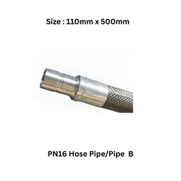 EQOfluids - PN16 Hose Pipe/Pipe B 110 x 500 mm