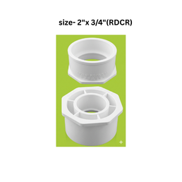 Ajay GreenlineUpvc Reducer Bushing Sch 80 - 50 mm x20 mm