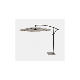 Jainsons 2.7m round side pole umbrella White