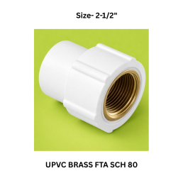 Ajay Greenline Upvc Brass Fta Sch 80 - 65 mm