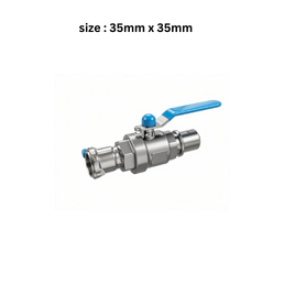 EQOinoxAР - Male - Female Ball Valve 35 mm x35 mm