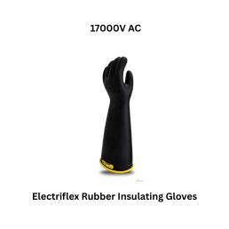 Honeywell Electriflex Rubber Insulating Gloves Black Color - 16"