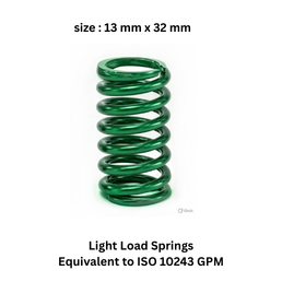 Shree Ganesh Enterprises Light Load Springs Green - 13 mm x 32 mm