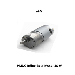 Sumit Engineering Works PMDC Inline Gear Motor 10 W - 24 V