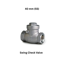 AirPipe Swing Check Valve - 40 mm (SS)