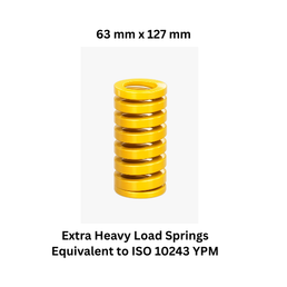 Shree Ganesh Enterprises Extra Heavy Load springs Yellow - 63 mm x 127 mm