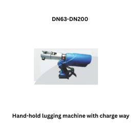 AirPipe Hand-hold lugging machine with charge way -DN63-DN200