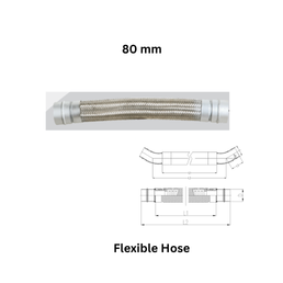 AirPipe Flexible Hose - 80 mm