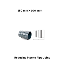 AirPipe Reducing Pipe to Pipe Joint - 150 mm X 100 mm