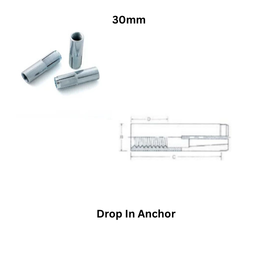 Tembo Drop In Anchor 30mm
