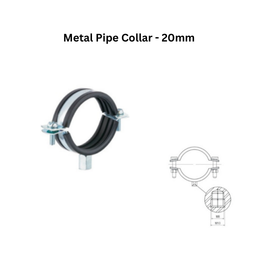 MechAir Metal Pipe Collar - 20mm