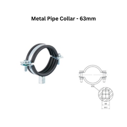 MechAir Metal Pipe Collar - 63mm