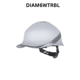 Delta Plus Diamond VI Wind Safety Helmet - DIAM6WTRBL - White