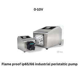 Fluid Masters Flame proof ip65/66 industrial peristaltic pump 0-10V