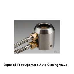 Jaquar Exposed Foot Operated Auto Closing Valve for Pressmatic Basin Taps Only with Plug