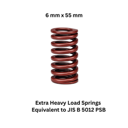 Shree Ganesh Enterprises Extra Heavy Load Spring Brown - 6 mm x 55 mm