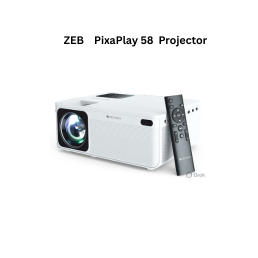 Zebronics PixaPlay 58 Projector