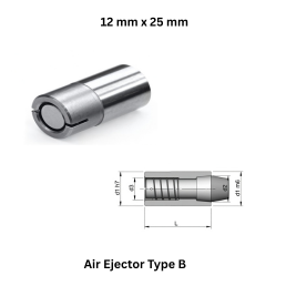 Air Ejector Type B - 12 mm x 25 mm
