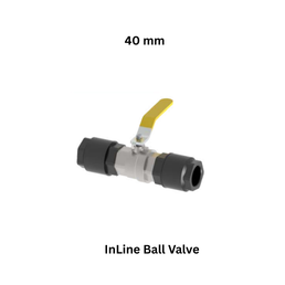 Luthra Pneumsys InLine Ball Valve - 40 mm