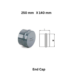 AirPipe End Cap - 250 mm X 140 mm
