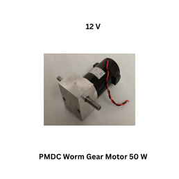 Sumit Engineering Works PMDC Worm Gear Motor 50 W - 12 V