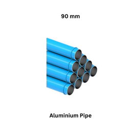 Luthra Pneumsys Aluminium Pipe - 90 mm