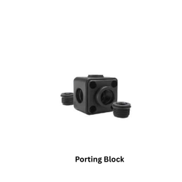 Luthra Pneumsys Porting Block -1/2" X 1/2" 5