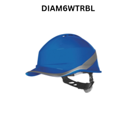 Delta Plus Diamond VI Wind Safety Helmet - DIAM6WTRBL - Blue