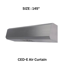 Powered Aire CED-E Air Curtain 145 inch