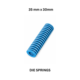 Die Springs Blue(SL) - 35 mm x 30mm