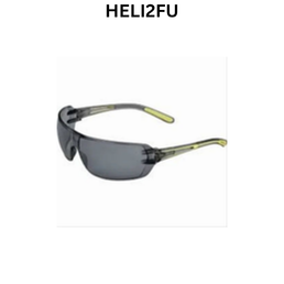Delta Plus Helium 2 Smoke Safety Glasses - HELI2FU