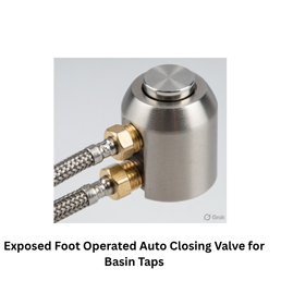 Jaquar Exposed Foot Operated Auto Closing Valve for Basin Taps