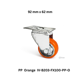 Supo Poly PP Orange IV-B203-FX100-PP-О - 92 mm x 62 mm