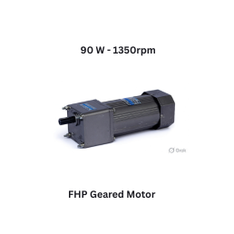 JDA FHP Geared Motor 90 W - 1350rpm