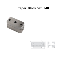 Taper Block Set - M8