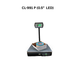 Clonet Label /Receipt Printing Scales ECR / Billing Terminals CL-991 P ( 0.5” LED)
