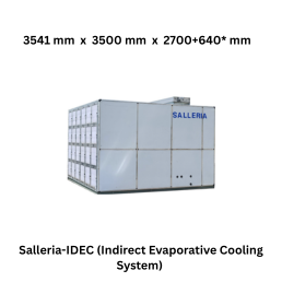 Salleria Solutions Salleria-IDEC (Indirect Evaporative Cooling System) - 3541 mm x 3500 mm x 2700+640* mm