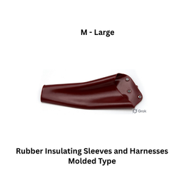 Honeywell Rubber Insulating Sleeves and Harnesses Molded Type Maroon Color - Large