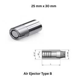 Air Ejector Type B - 25 mm x 30 mm