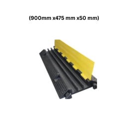 GoSafe Road Safety Product Rubbe Cable Protector (900mm x475 mm x50 mm)